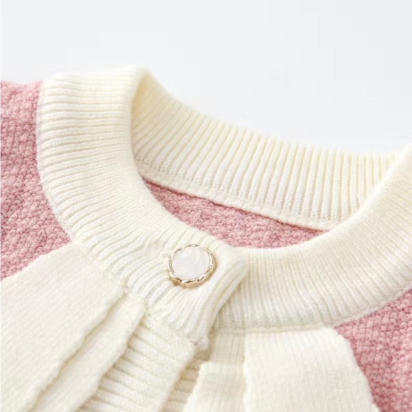 JANIE & JACK Maybe the most gorgeous/dainty sweater ever! The bow!!! - Picture 3 of 5